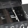 Gasgrill mit Brenner und Bedienungsanleitung