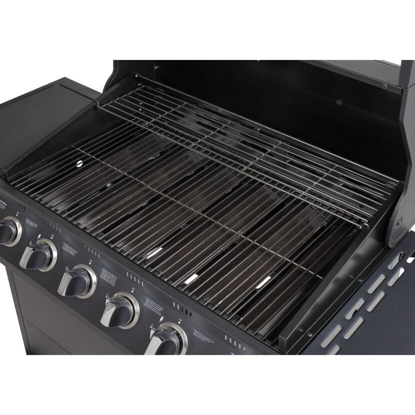 Gasgrill Columbus EF mit geöffnetem Deckel