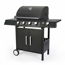 Gasgrill 'San Angelo' schwarz 110 x 120 x 48 cm