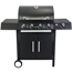 Gasgrill 'San Angelo' schwarz 110 x 120 x 48 cm