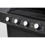 Gasgrill 'San Angelo' schwarz 110 x 120 x 48 cm