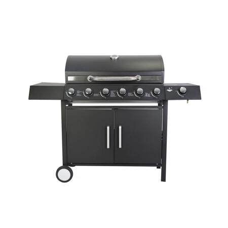 4. Bild von Gasgrill 'San Angelo' schwarz 110 x 141 x 48 cm