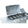 Gasgrill mit geöffnetem Deckel