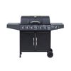 Gasgrill Dayton schwarz mit sechs Brennern