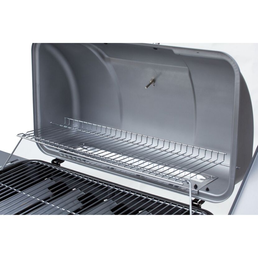 Geöffneter Gasgrill Dayton