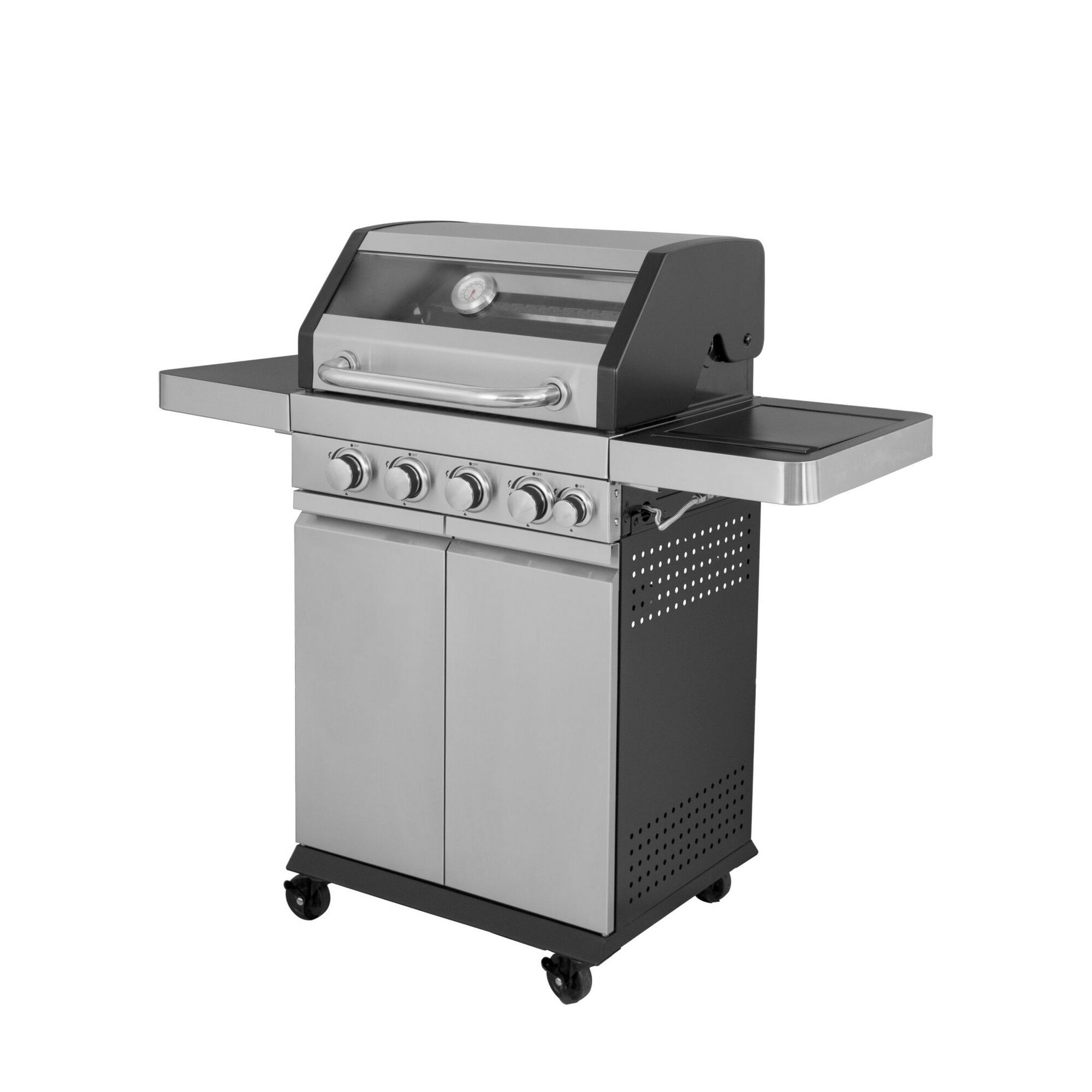 Gasgrill SunsetBeachEF mit vier Brennern.