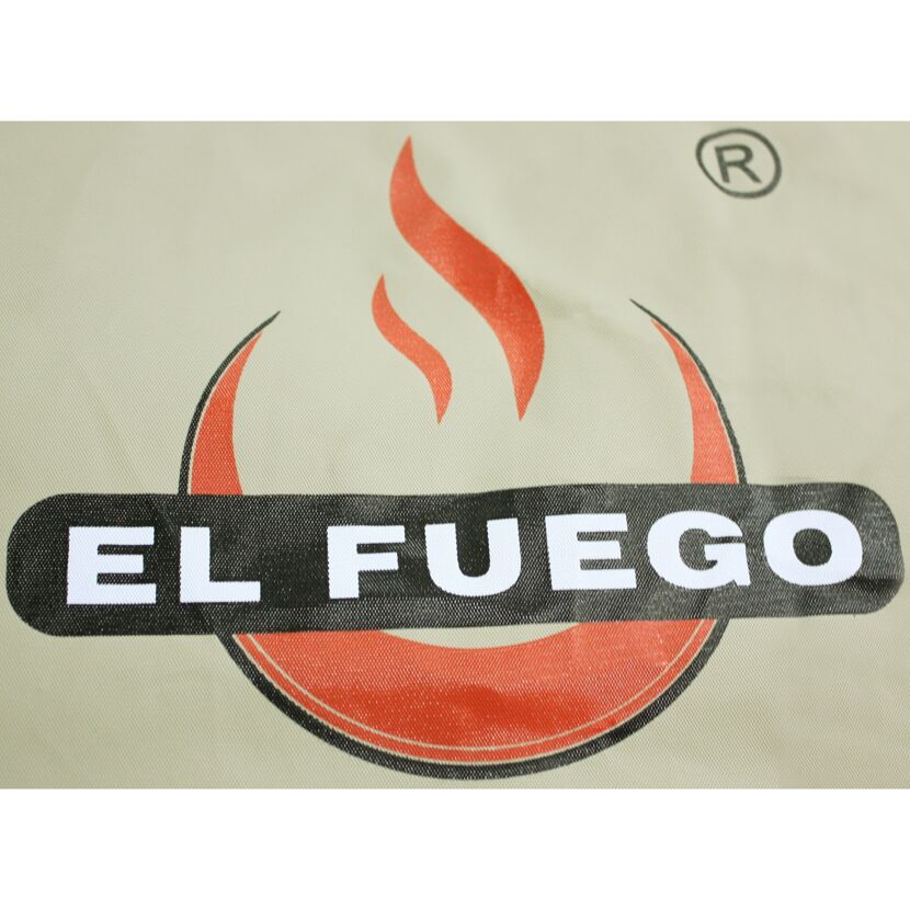 El Fuego Logo mit Flammensymbol
