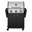 Verkleinertes Bild von Gasgrill 'Chicago Next 3 R Turbo' 3 Brenner 124 x 51 x 108 cm