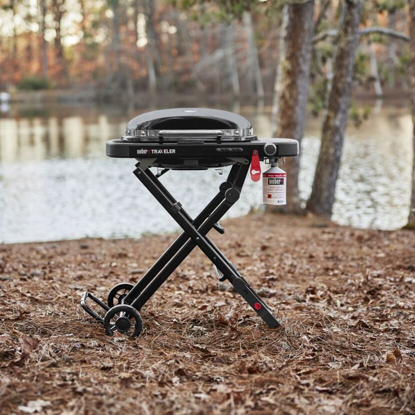 Gasgrill 'Traveler Compact' schwarz 86 x 88 x 55 cm