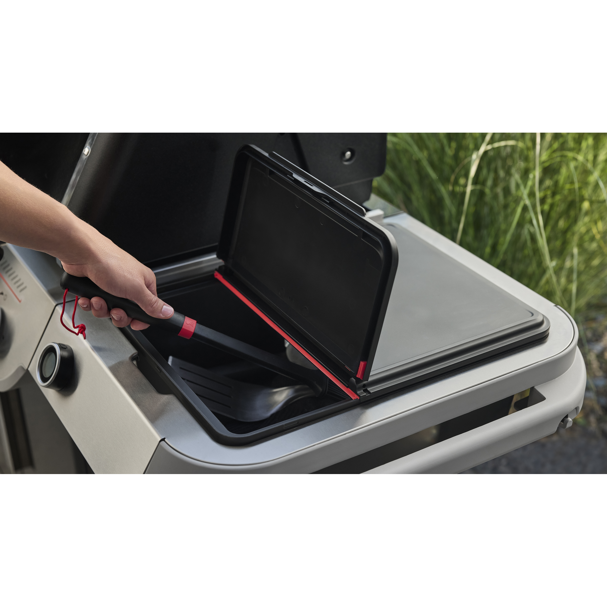 Aufbewahrungsbehälter für Plancha-Grill-Seitentisch 76 cm
