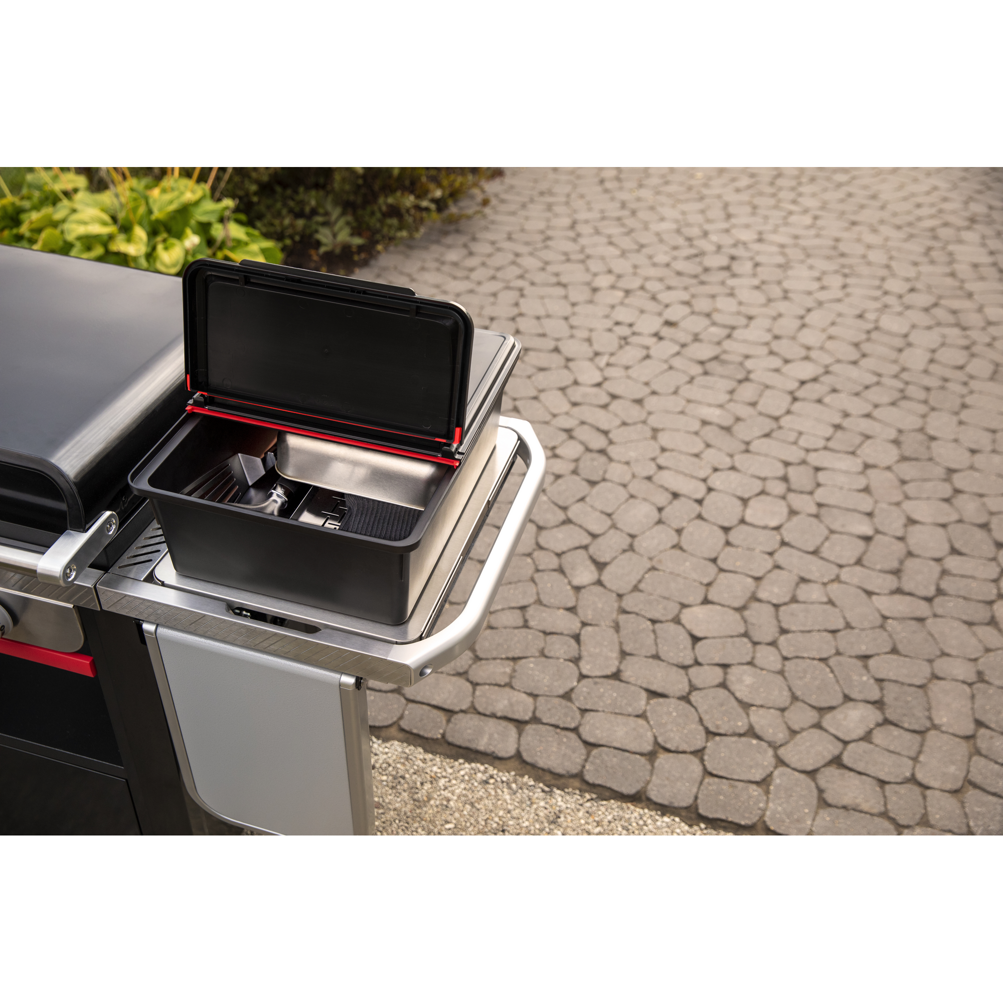 Aufbewahrungsbehälter für Plancha-Grill-Seitentisch 76 cm