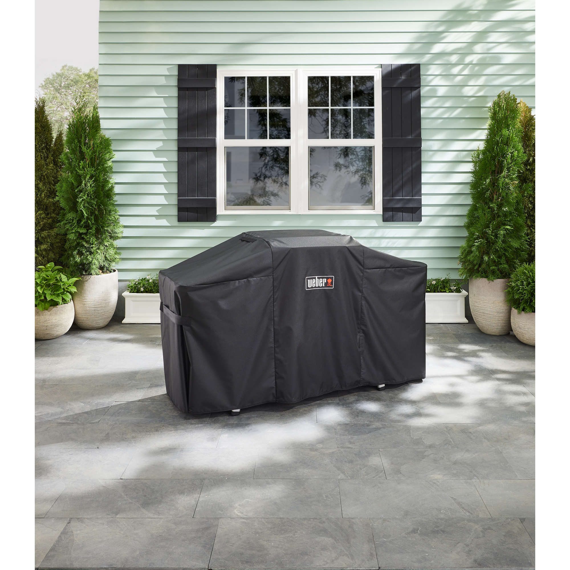 Grillabdeckung für 'Plancha Slate GP' 43 cm und 56 cm mit Stand, Polyester