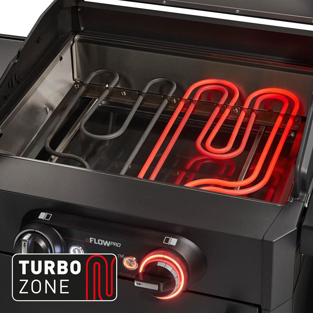 Elektrogrill 'eFlow Pro 2 Turbo' schwarz 3000 W 112,5 x 111,5 x 57 cm