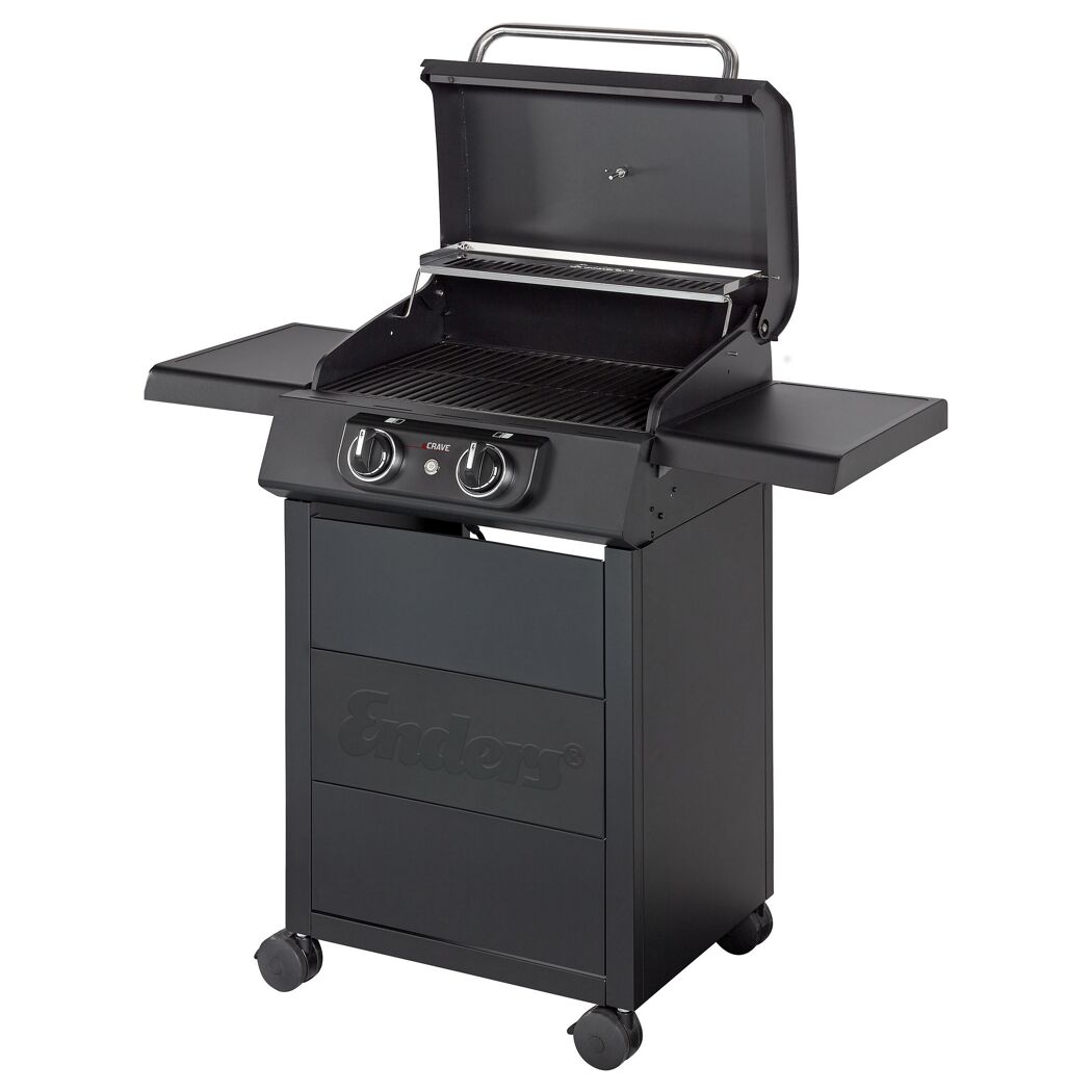Elektrogrill 'eCRAVE 2' schwarz 2600 W 103 x 99 x 51,5 cm