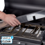 Elektrogrill 'eCRAVE 2' schwarz 2600 W 103 x 99 x 51,5 cm