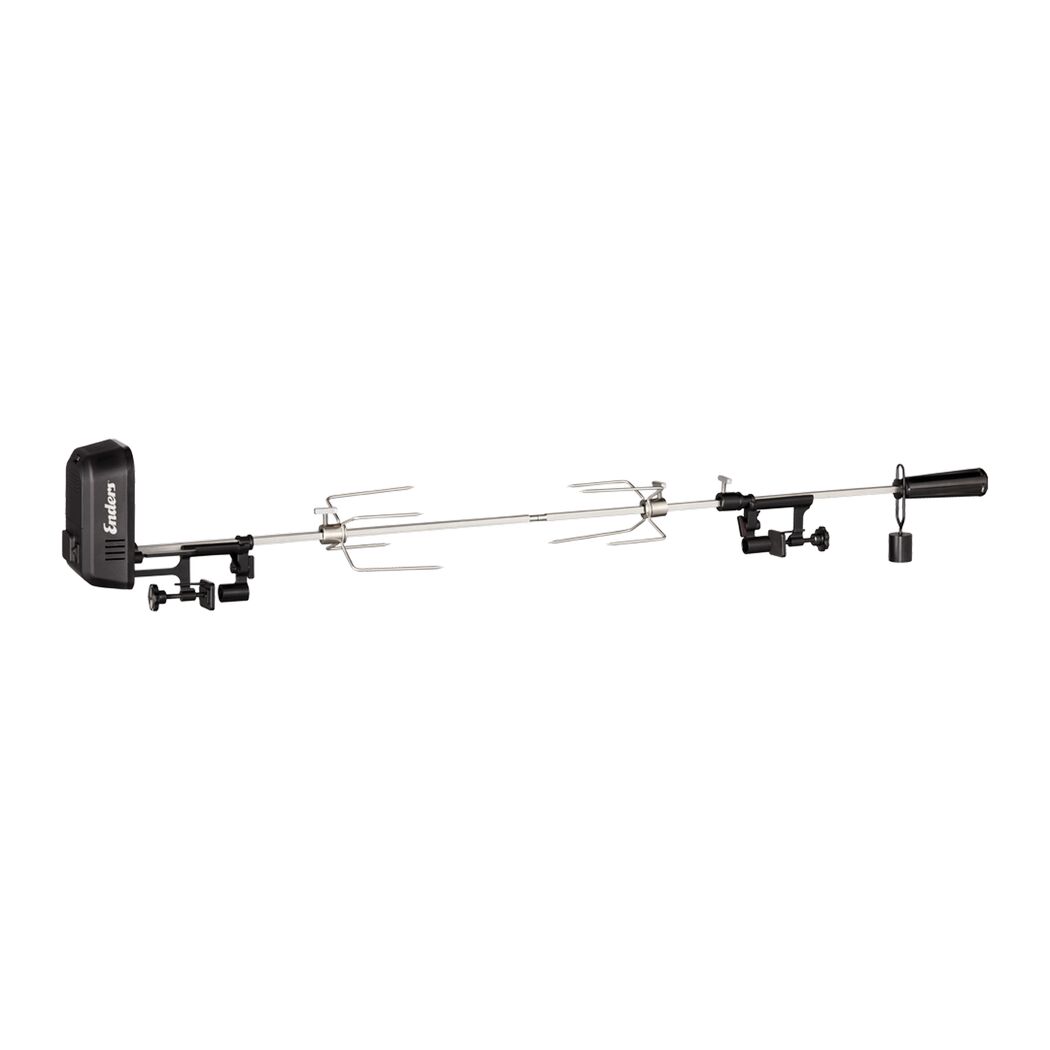 Grillspieß 'Pro' mit Motor Edelstahl 113 cm