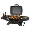 Elektrogrill mit Grillgut