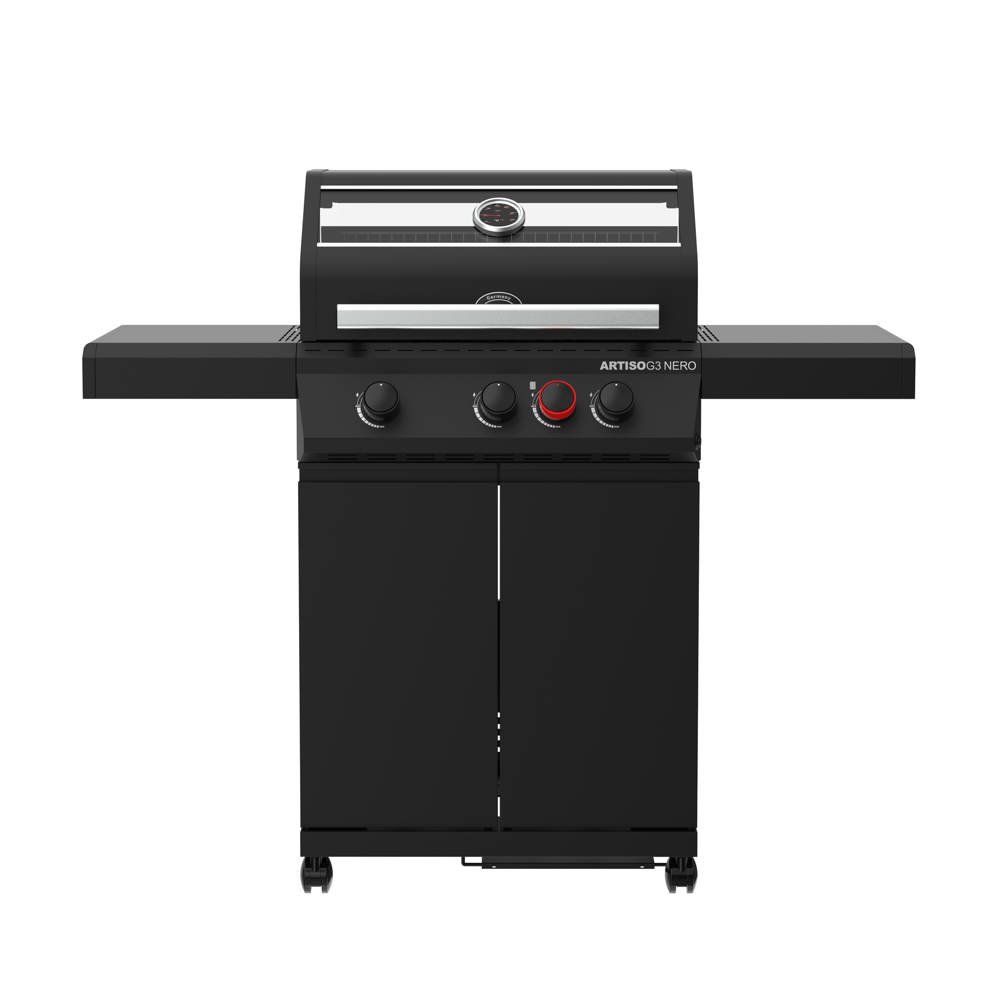 Gasgrill 'Artiso G3 Nero' schwarz + product picture