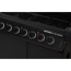 Gasgrill 'Artiso Nero G4 SIB' schwarz 139 x 114,5 x 53 cm