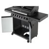 Gasgrill Rösle Artiso Nero mit geöffneten Türen