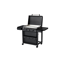 Gasgrill 'Plancha Amaro' schwarz 138,5 x 99 x 58 cm