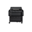 Gasgrill 'Plancha Amaro' schwarz 138,5 x 99 x 58 cm