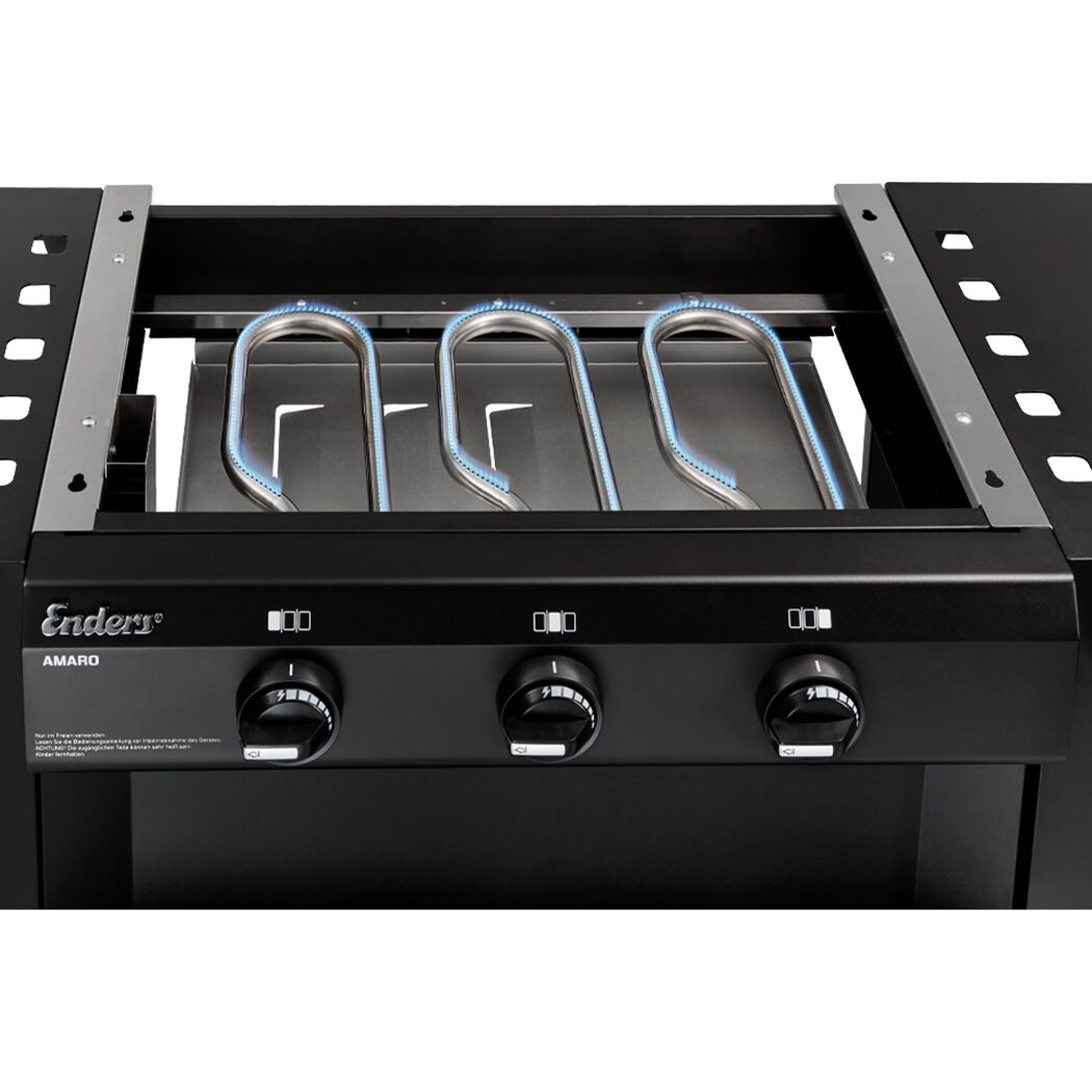 Gasgrill mit drei Brennern