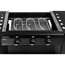 Gasgrill 'Plancha Amaro' schwarz 138,5 x 99 x 58 cm