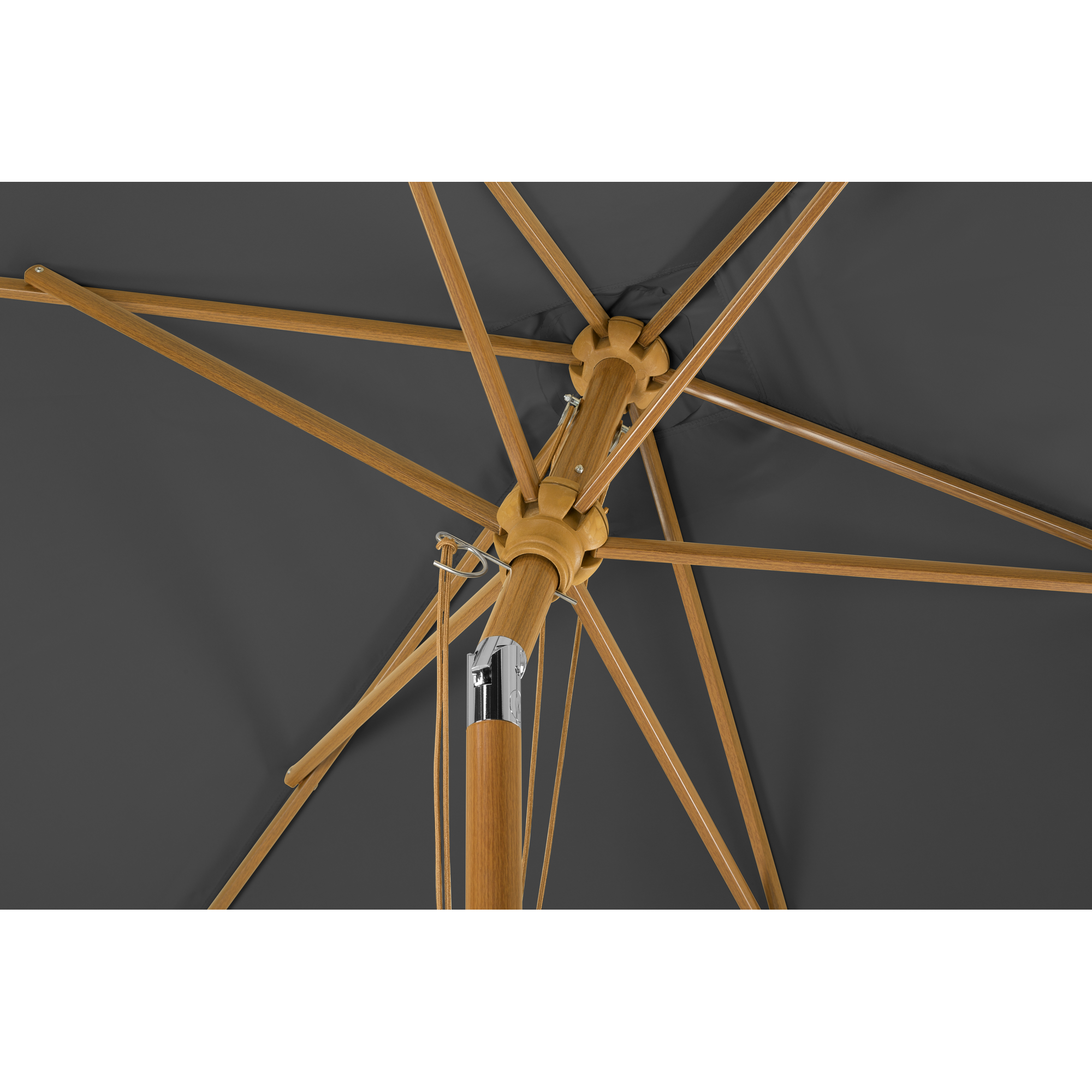 Rechteckschirm 'Malaga' anthrazit 300 x 200 cm