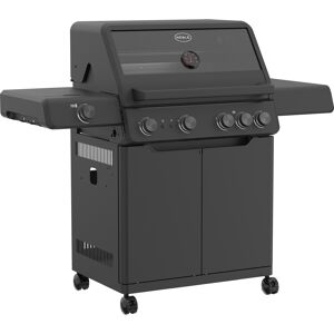 Gasgrill 'Allflame Hero 4' schwarz 138 x 118 x 61 cm