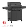 Gasgrill 'Allflame Hero 4' schwarz 138 x 118 x 61 cm