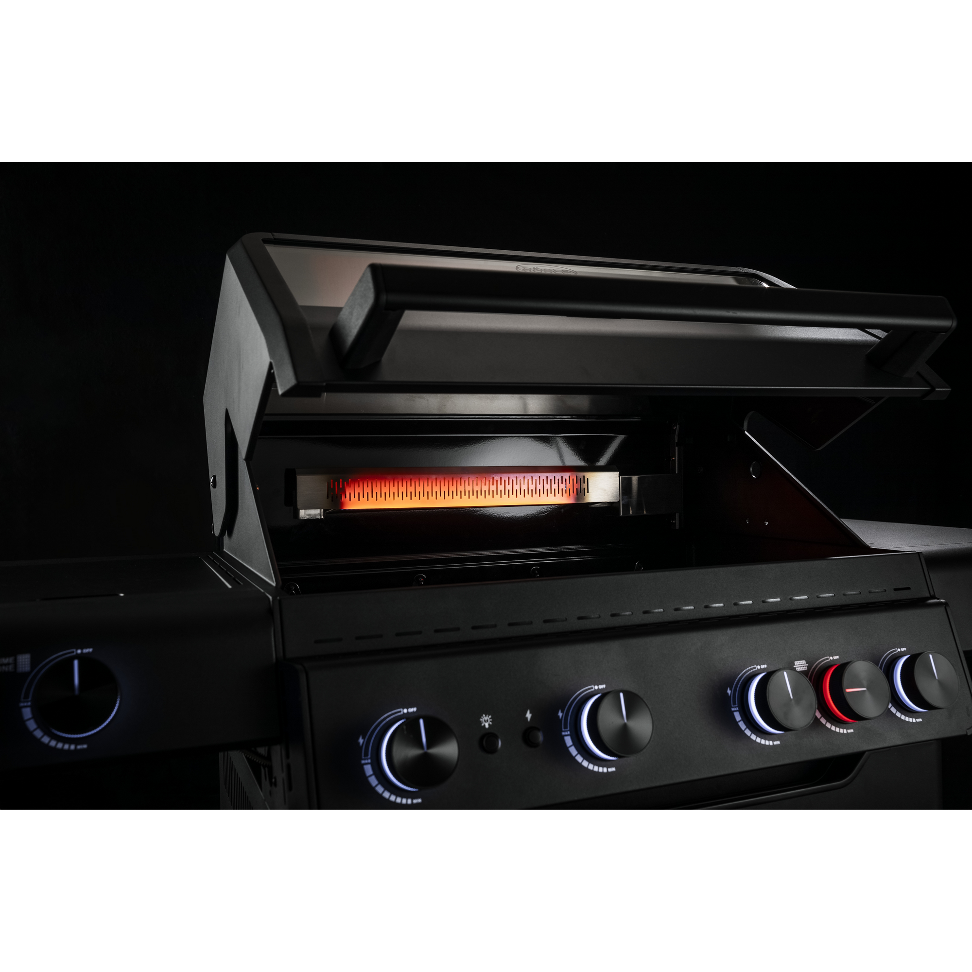 Gasgrill 'Allflame Hero 4' schwarz 138 x 118 x 61 cm