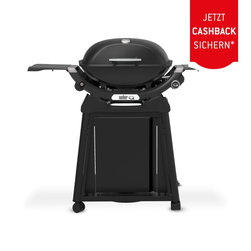 Gasgrill mit Rollwagen 'Q2200N' schwarz