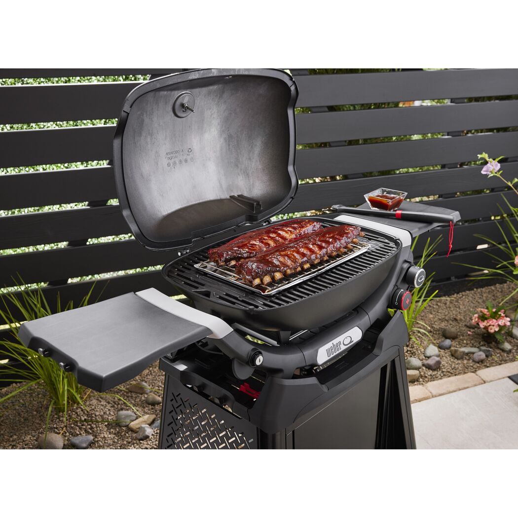 Gasgrill mit Rollwagen 'Q2800N+' schwarz