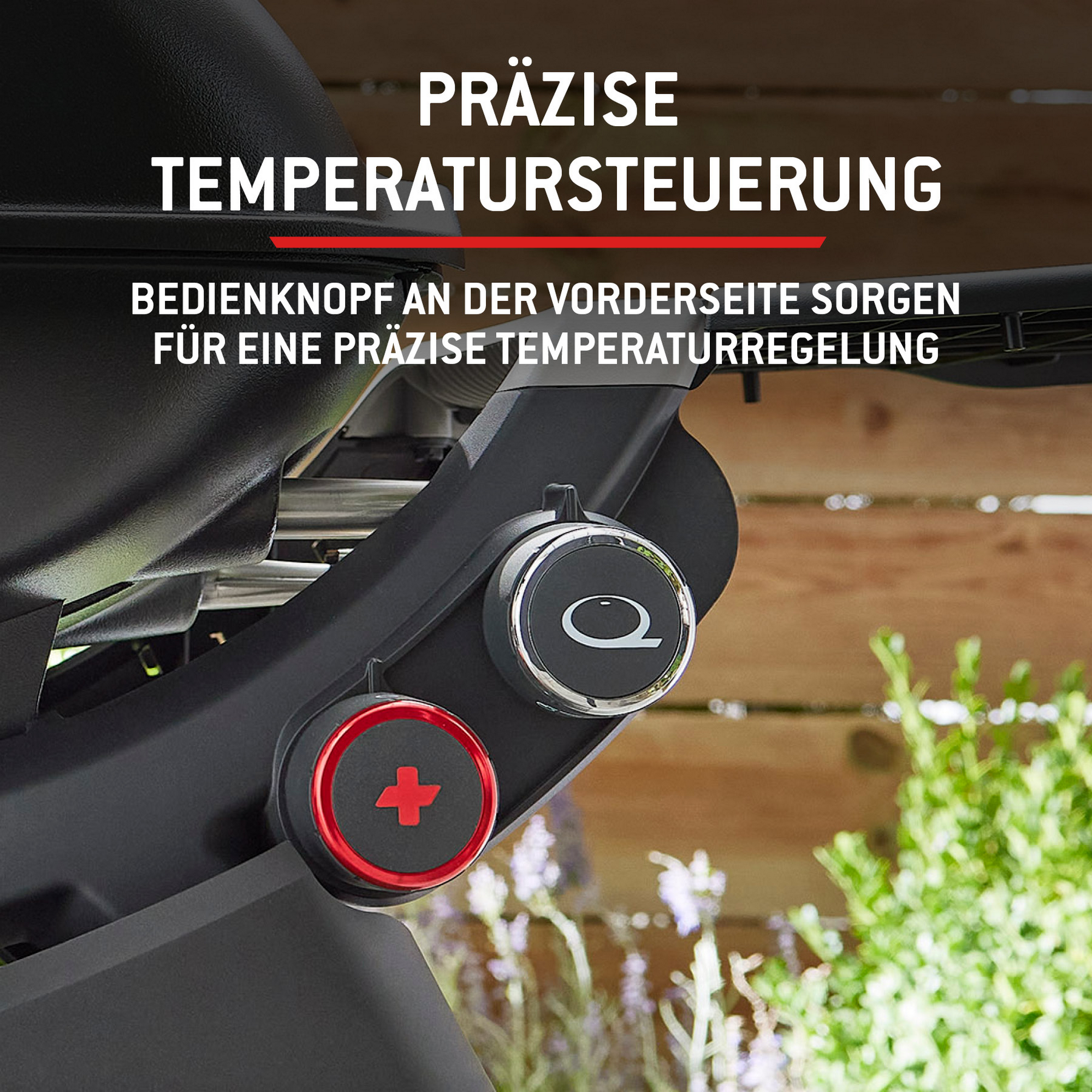 Gasgrill mit Rollwagen 'Q2800N+' schwarz