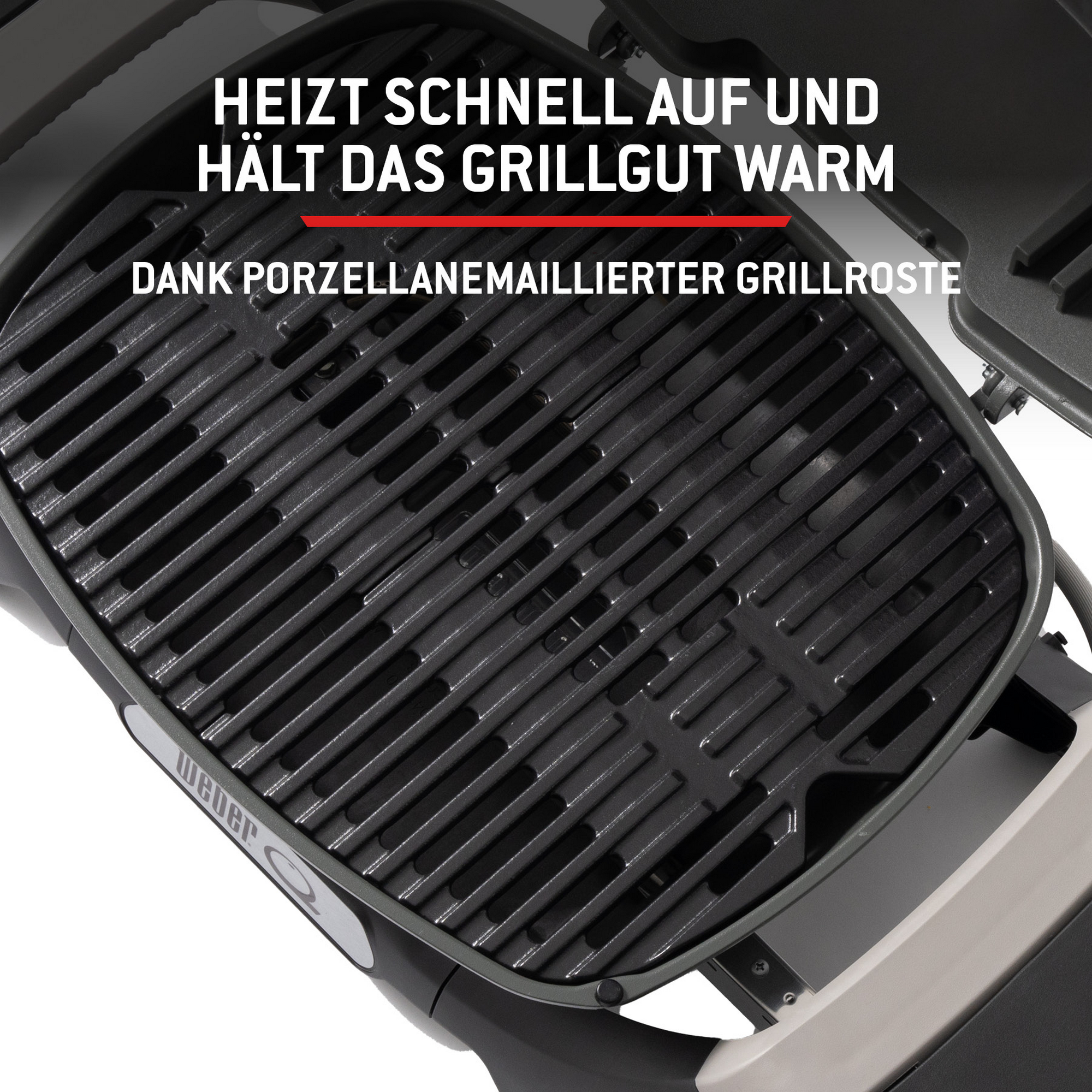 Gasgrill mit Rollwagen 'Q2800N+' schwarz