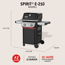 Gasgrill 'Spirit E-210' schwarz 123 x 68 x 117 cm