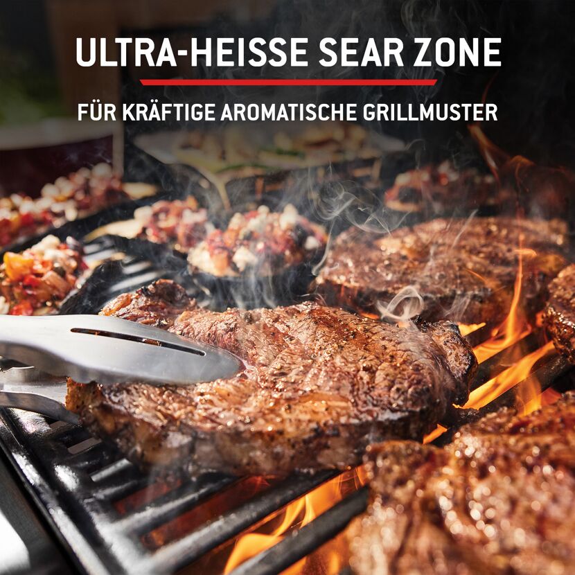 Gasgrill 'Spirit E-325 GBS' schwarz 123 x 117 x 67,5 cm