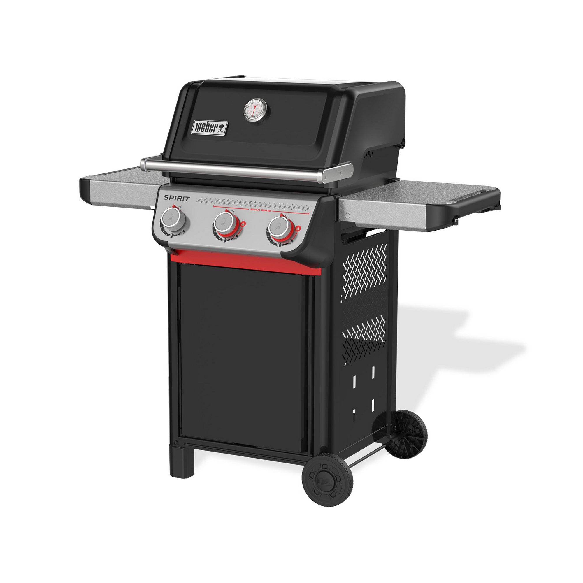 Gasgrill 'Spirit E-325 GBS' schwarz 123 x 117 x 67,5 cm