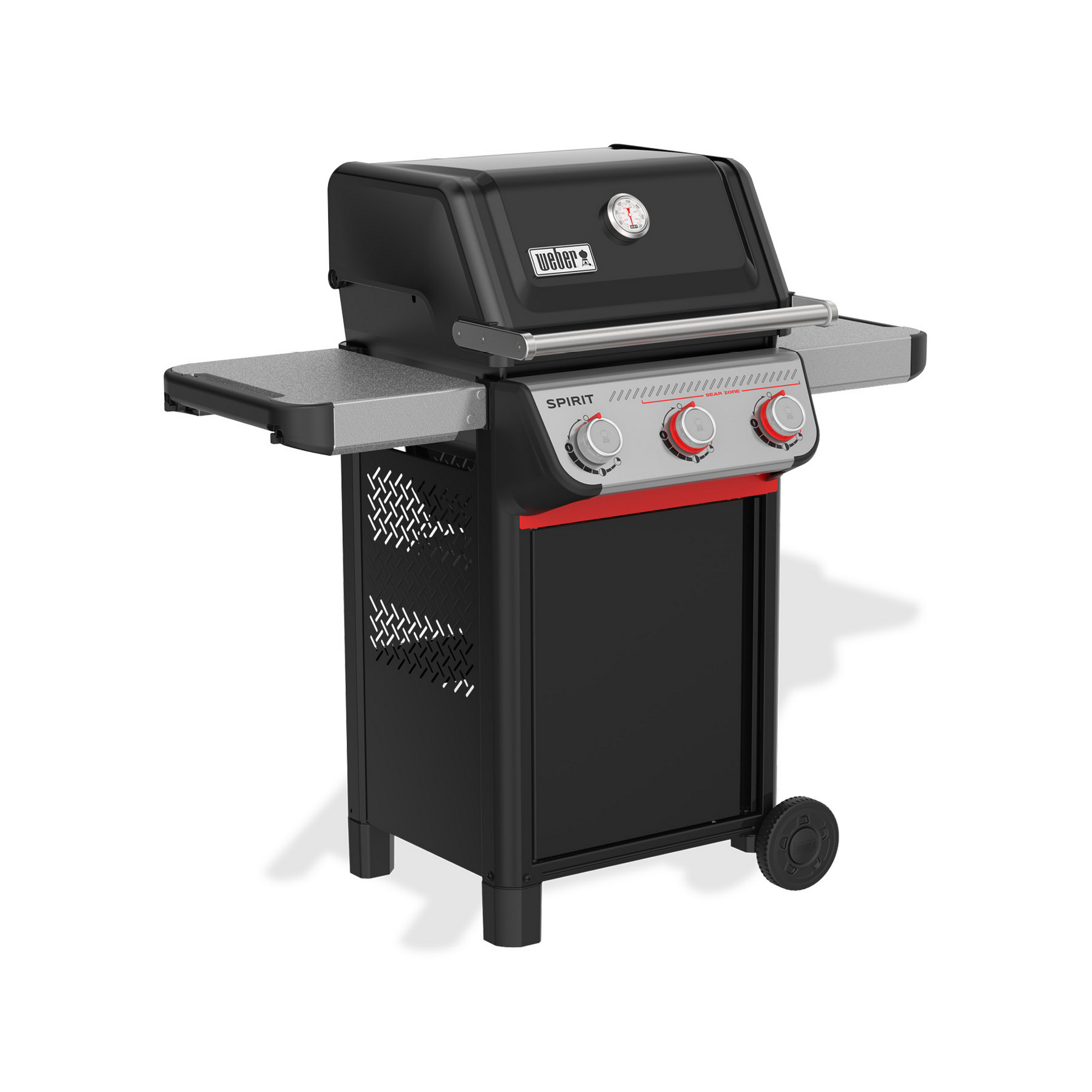Gasgrill 'Spirit E-325 GBS' schwarz 123 x 117 x 67,5 cm