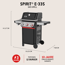 Gasgrill 'Spirit E-335 GBS' schwarz
