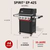 Gasgrill 'Spirit EP-425 GBS' schwarz 132 x 118 x 65 cm