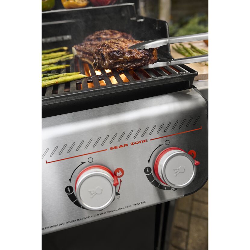 Gasgrill 'Spirit EP-435 GBS' schwarz 132 x 118 x 65 cm