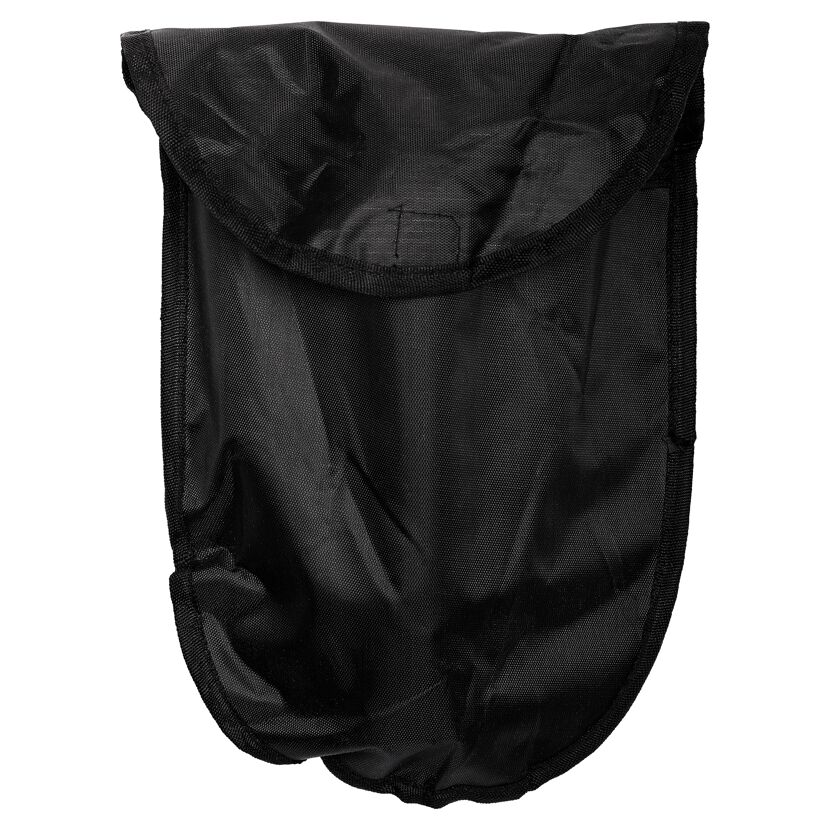 Schwarze Tasche für einen Klappspaten