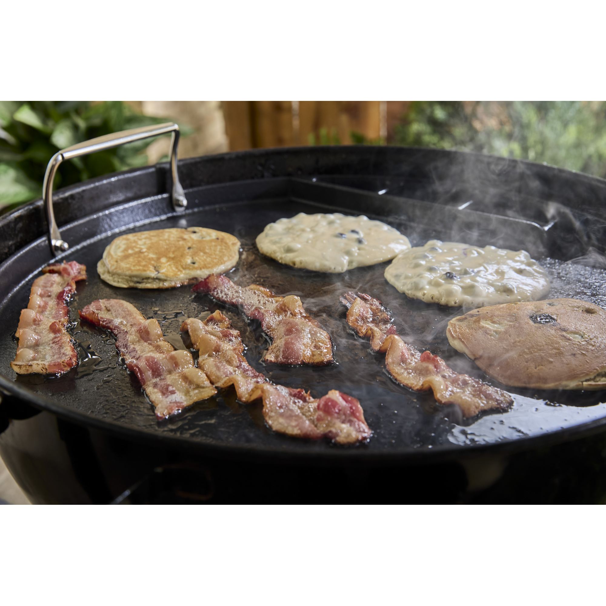 Grillplatte Full-Size für Holzkohlegrills mit 57 cm