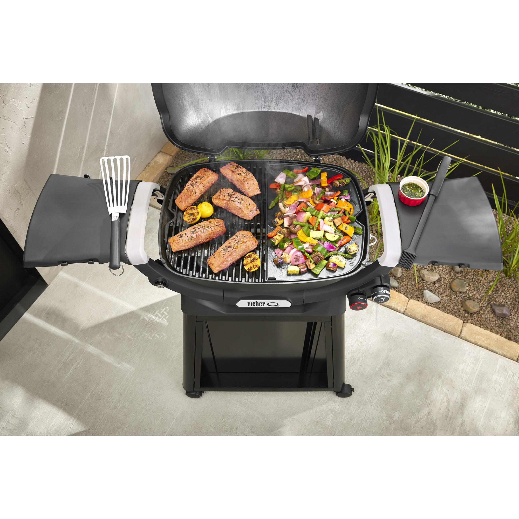 Grillplatte einseitig  für 'Q3000N'-Serie