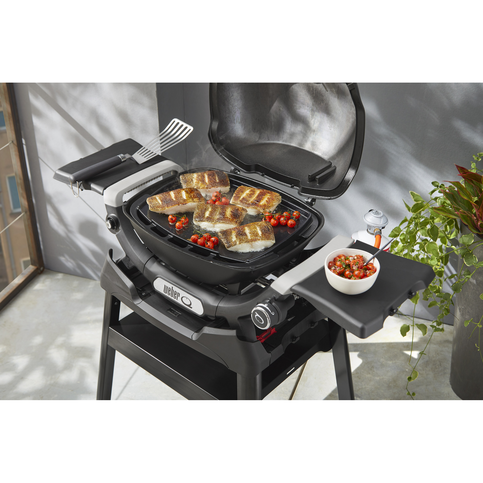 Grillplatte Full-Size 'Q1000N'-Serie Gusseisen