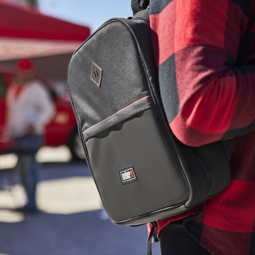 Rucksack für Grillzubehör