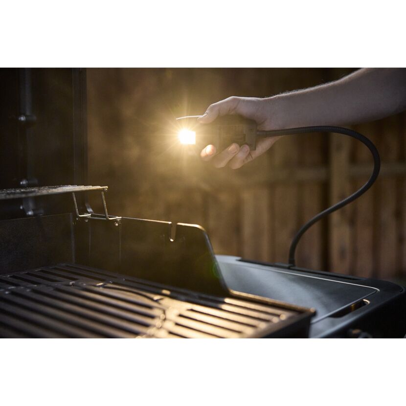 LED-Grillleuchte einhängbar