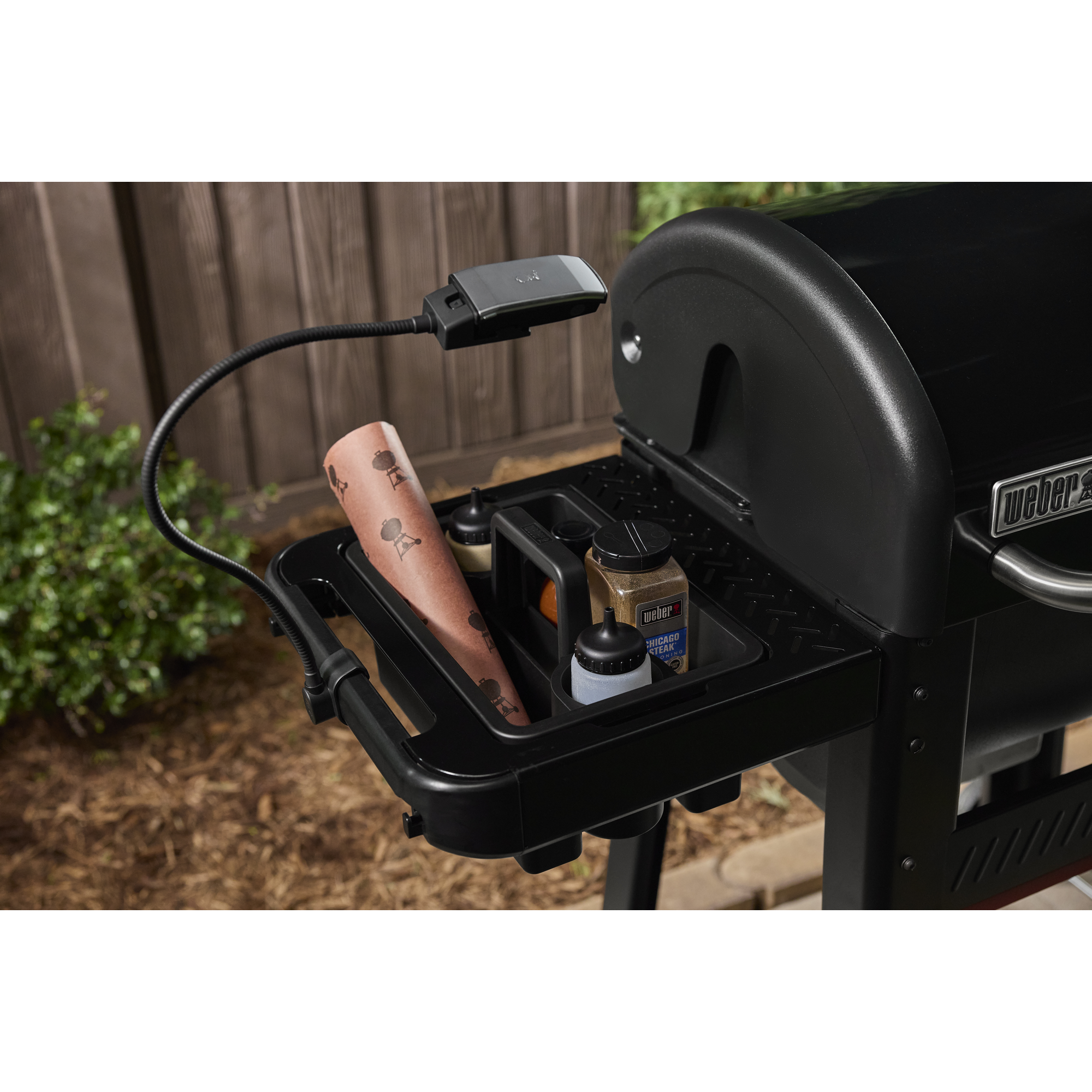 LED-Grillleuchte einhängbar